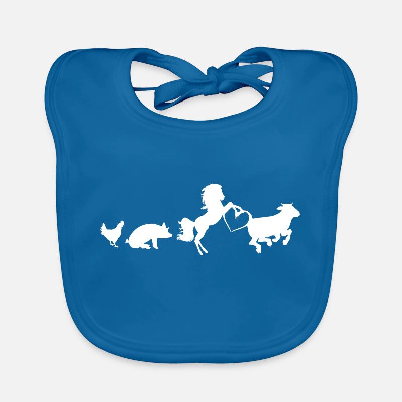 Ferme Bavoir bio Bébé