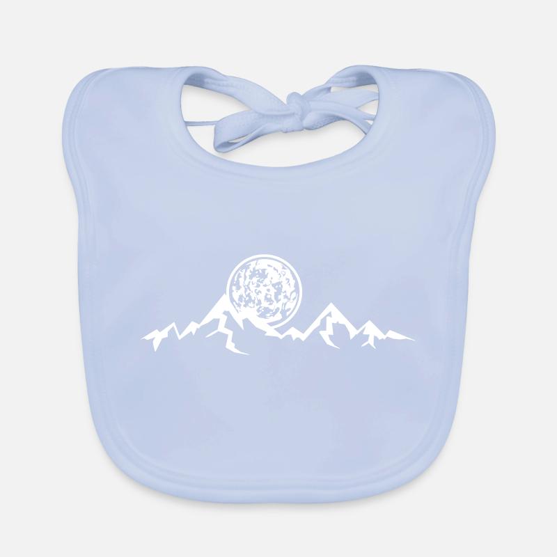 climbing mountains huegel mountaineering climbers plan Organic Baby Bibs