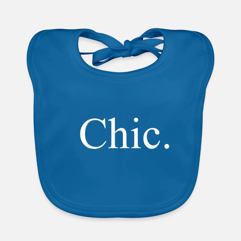 CHIC - style de mode moderne, styliste geek, mode chic. Bavoir bio Bébé