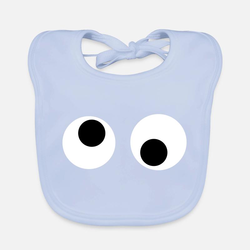 Augen Baby Bio-Lätzchen