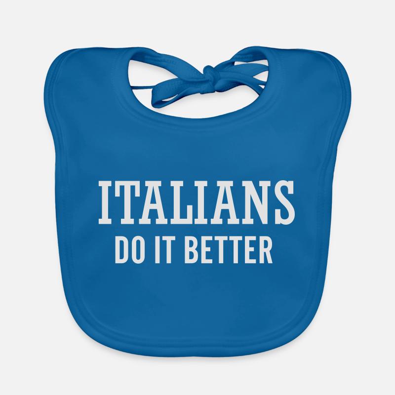 Italians do it better Baby Bio-Lätzchen