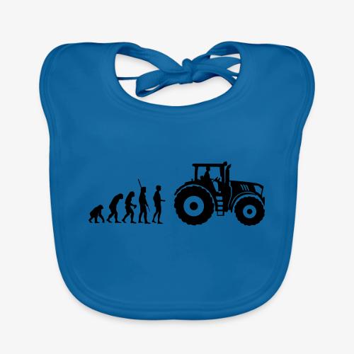 evolution tractor - Organic Baby Bibs