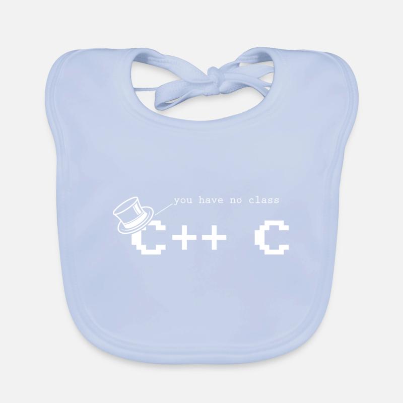 You have no class for software developers Organic Baby Bibs