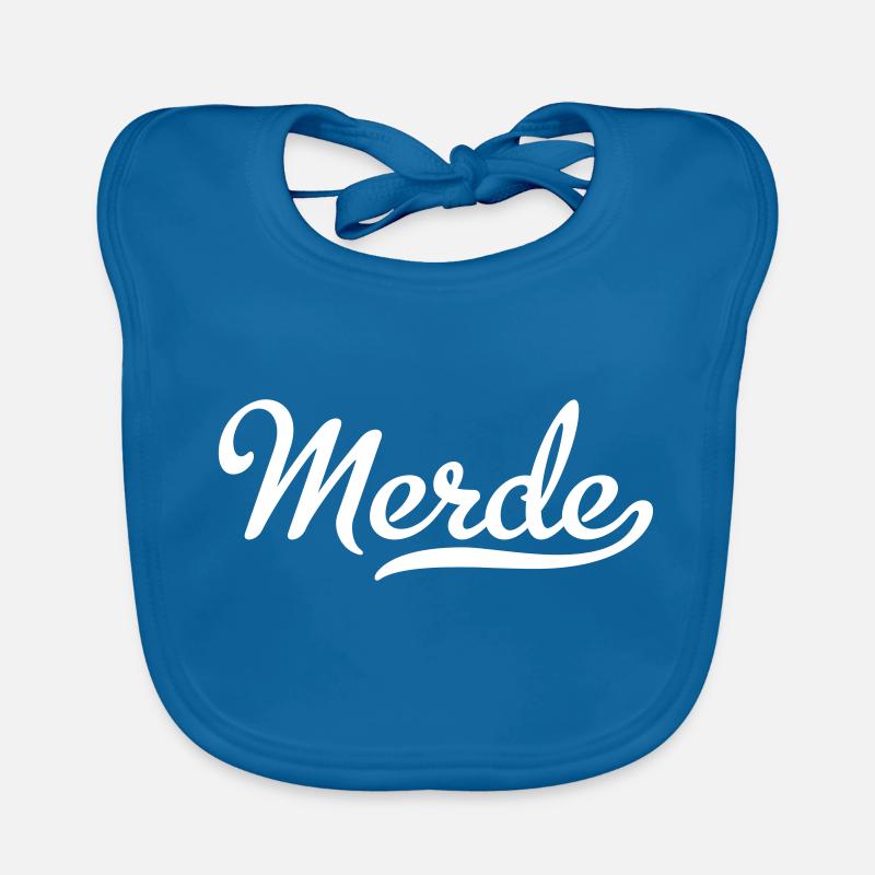 Merde Bavoir bio Bébé