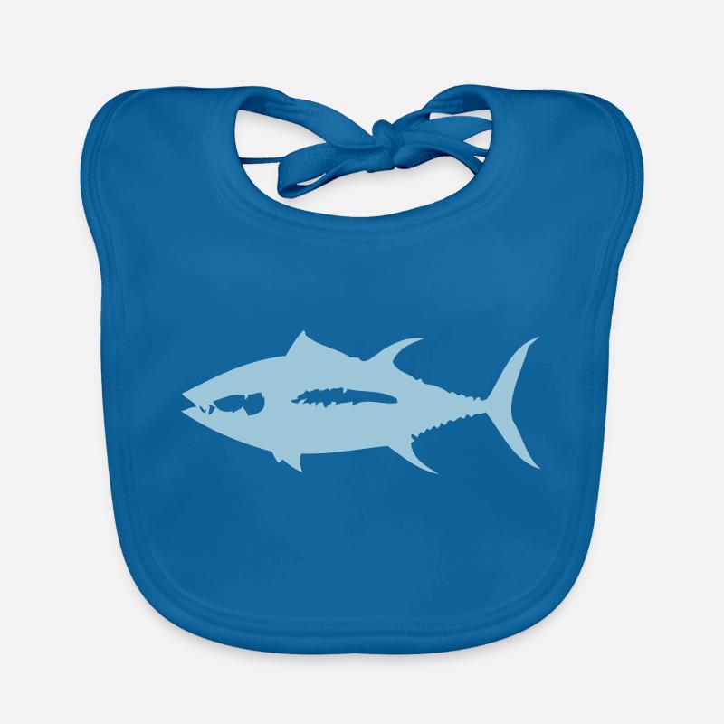 tuna fish Organic Baby Bibs