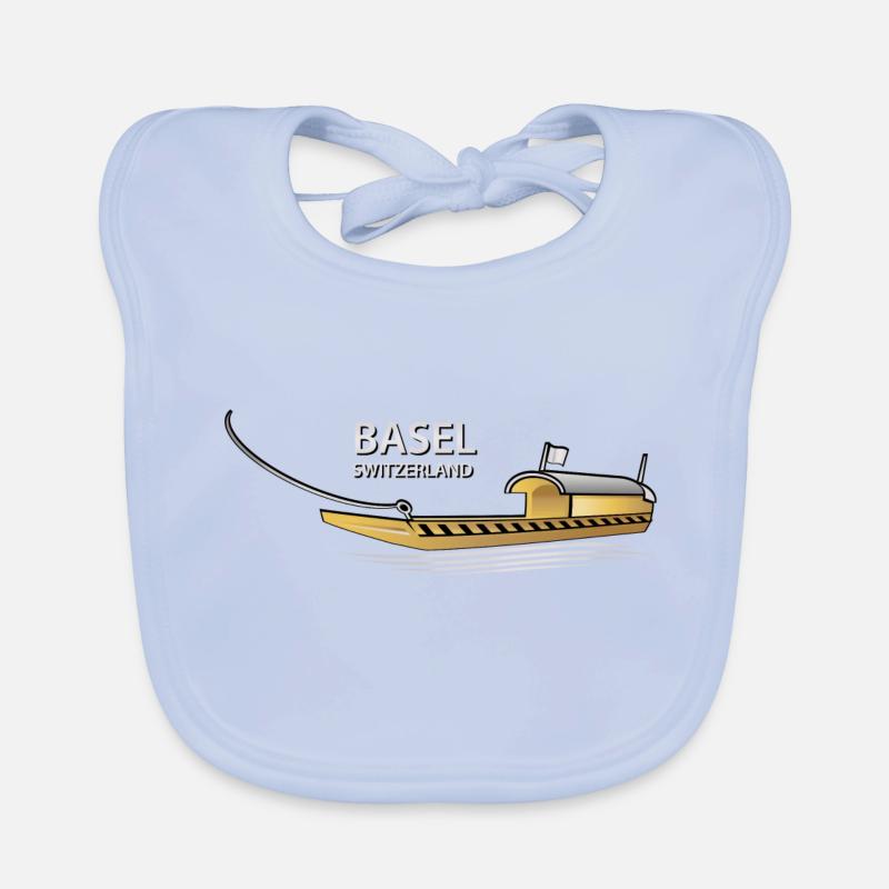 FAEHRI SHIP BASEL Organic Baby Bibs