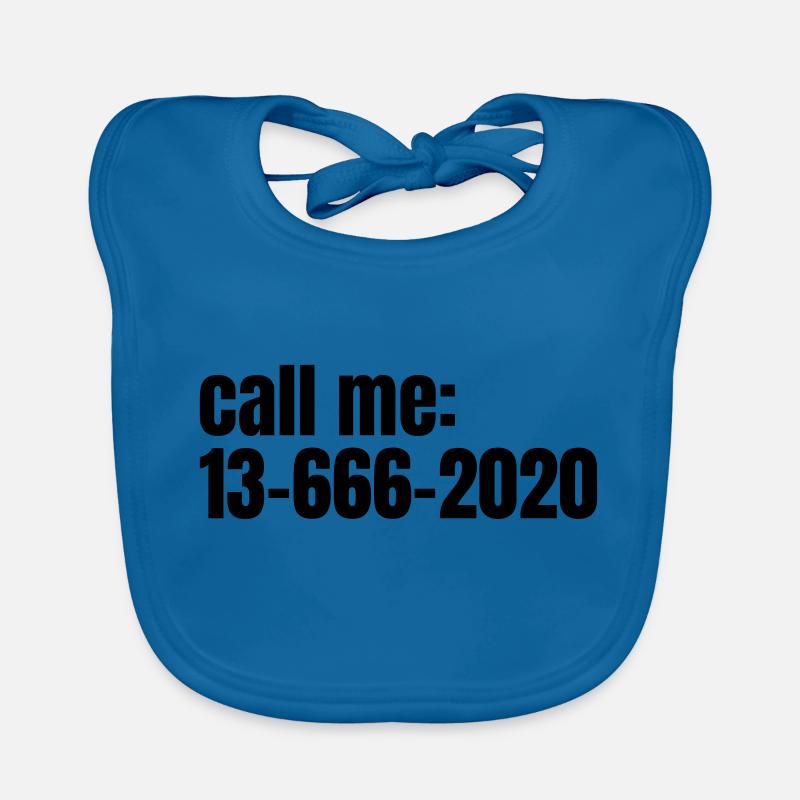 call me 13 666 2020 Baby Bio-Lätzchen