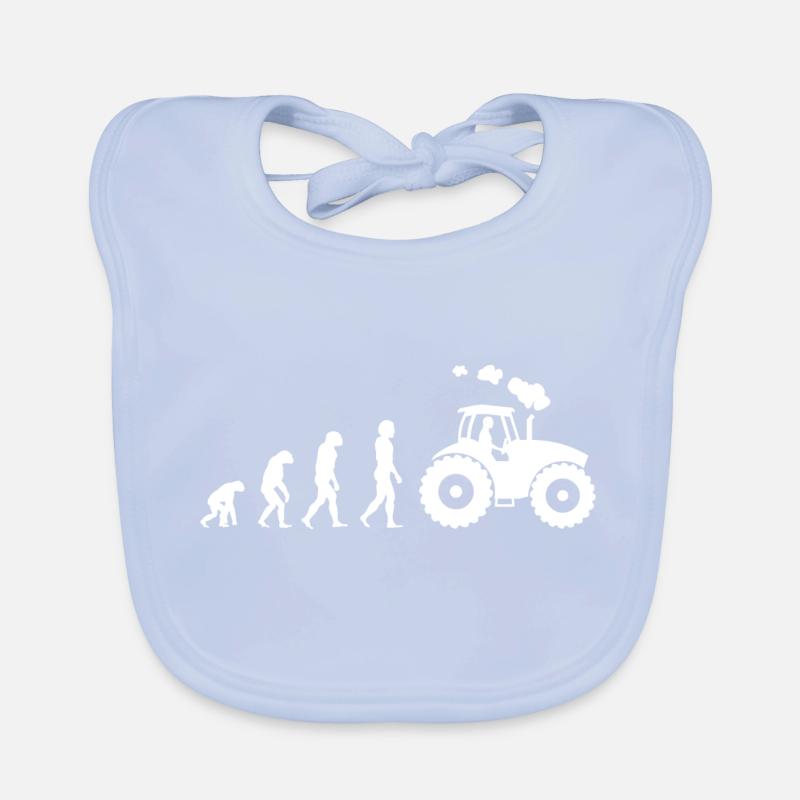 Évolution du tracteur Bavoir bio Bébé