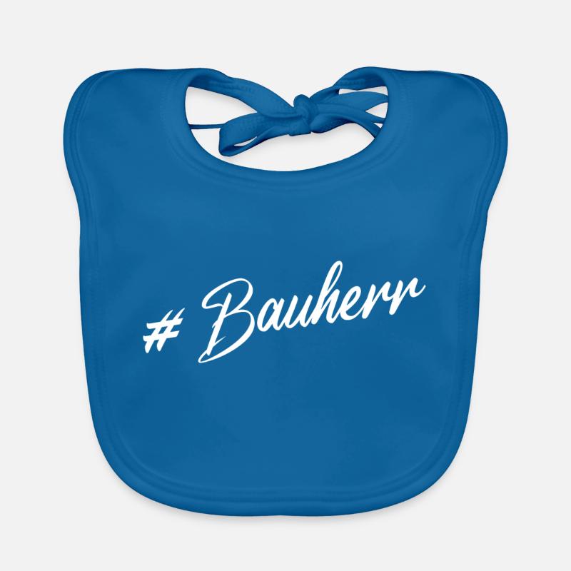 Bauherr Baby Bio-Lätzchen