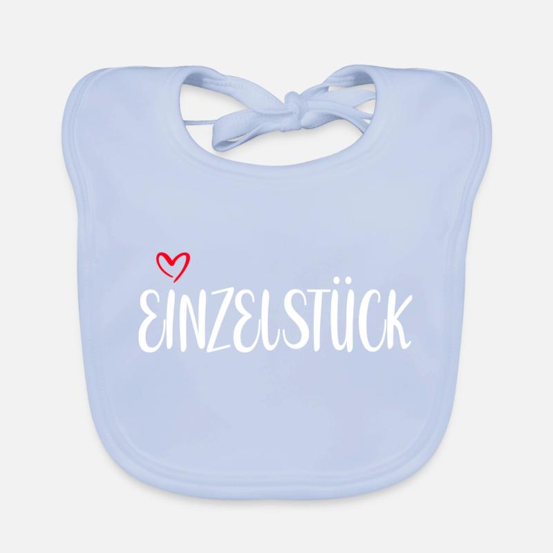 Einzelstück Baby Bio-Lätzchen