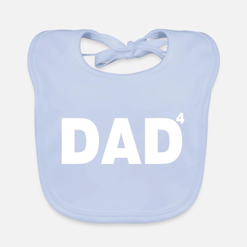 papa de 4 ans Bavoir bio Bébé