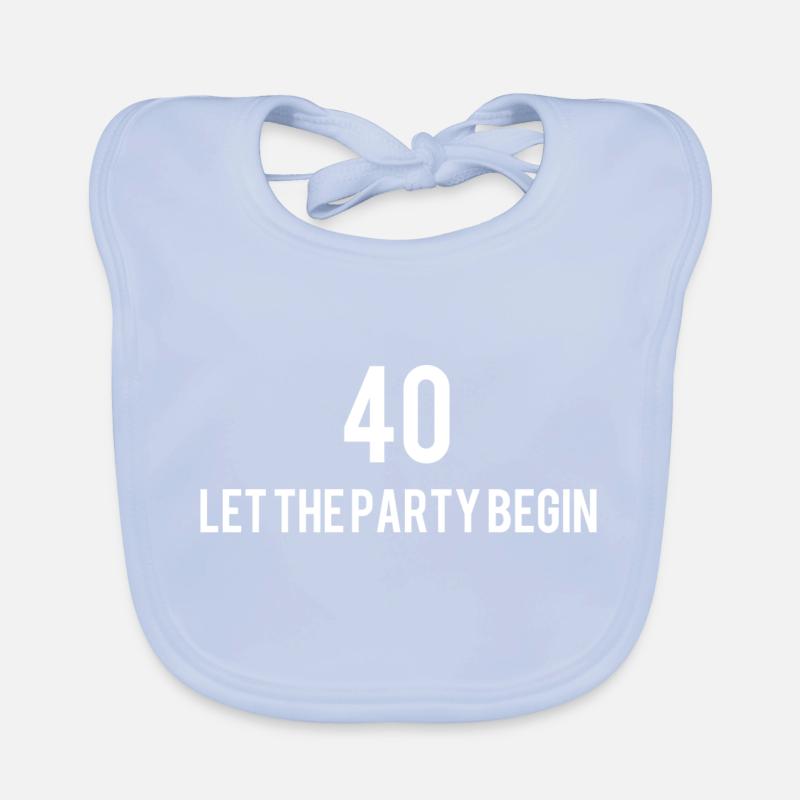 Vierzig 40 Baby Bio-Lätzchen