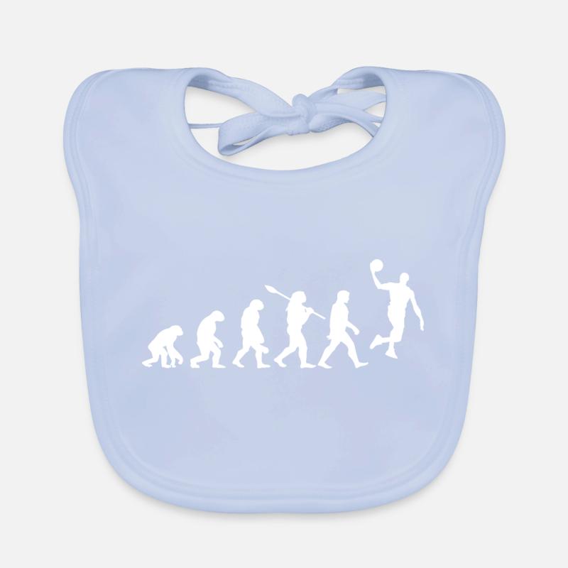 Évolution Du Basket-ball Cadeau Bavoir bio Bébé
