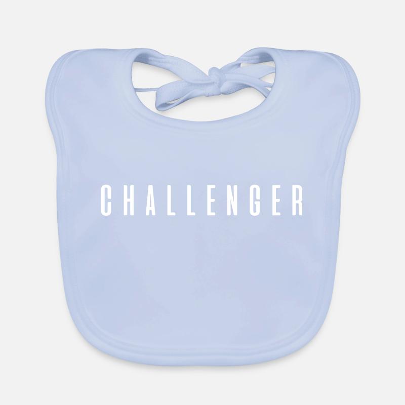 Challenger ! Cooles Geschenk Spruch Baby Bio-Lätzchen
