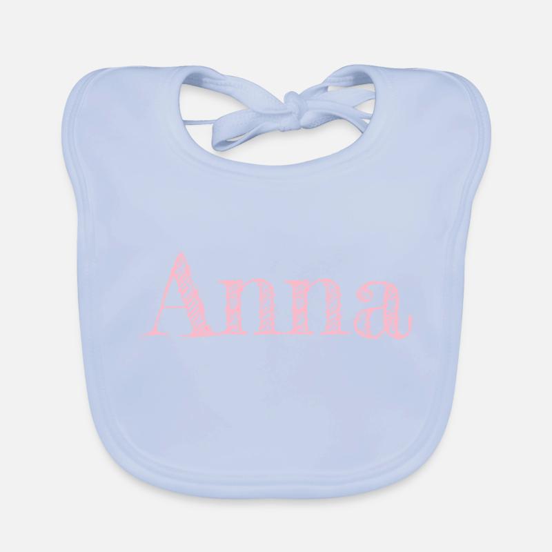 Anna Organic Baby Bibs