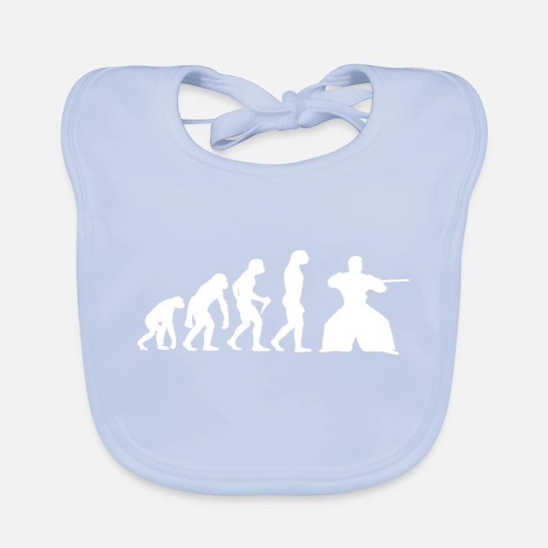 Aikido Evolution Jungen Männer Baby Bio-Lätzchen