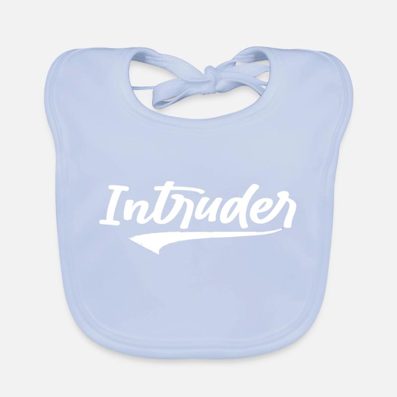 intrus hacker intrus clan sticker ordinateur Bavoir bio Bébé