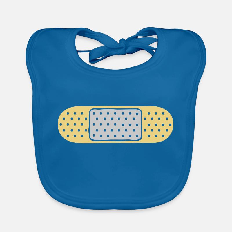 Design Punkte Pflaster Baby Bio-Lätzchen