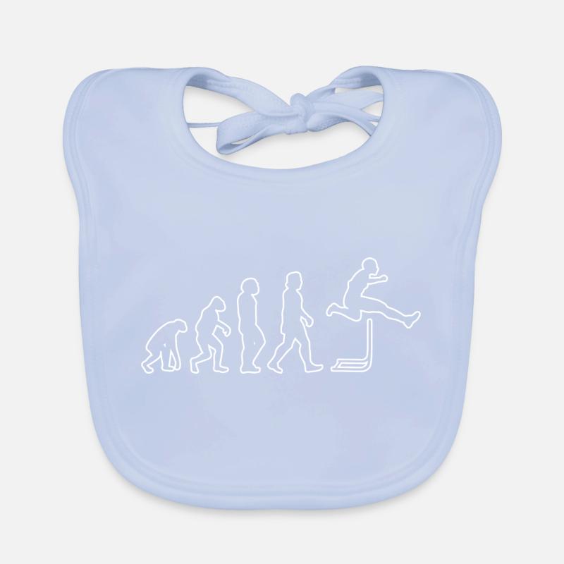 Hurdles Evolution Hurdler Athlétisme Bavoir bio Bébé