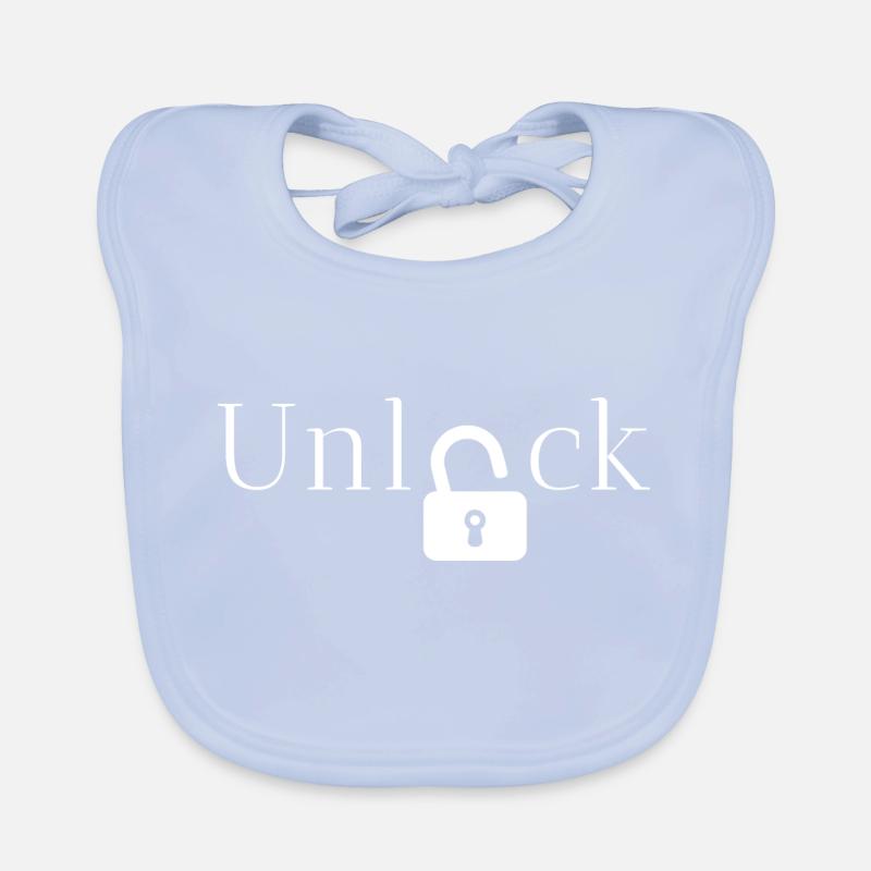 Geschenkidee freischalten Baby Bio-Lätzchen