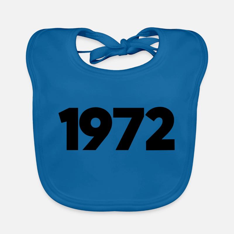 1972 Année de naissance Bavoir bio Bébé