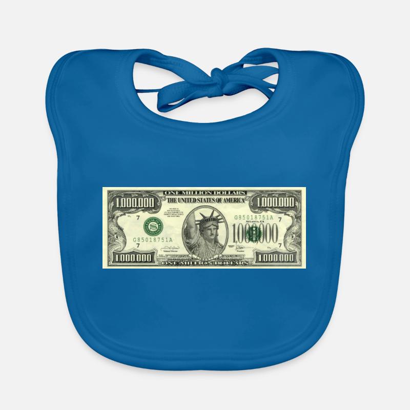 1 million de dollars Bavoir bio Bébé