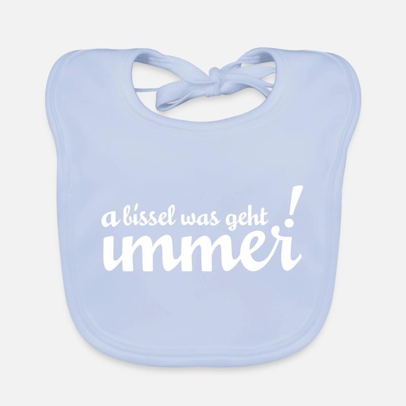 A bissel was geht immer – mit oder ohne Stenz Baby Bio-Lätzchen