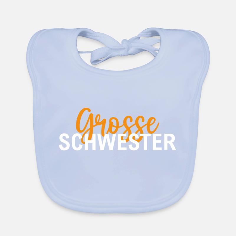 Große Schwester Baby Bio-Lätzchen