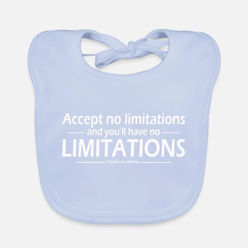 Accepter aucune limitation Clyde Lee Dennis Bavoir bio Bébé