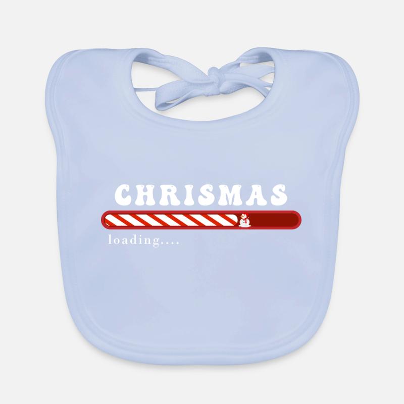 chrismas loading Bavoir bio Bébé