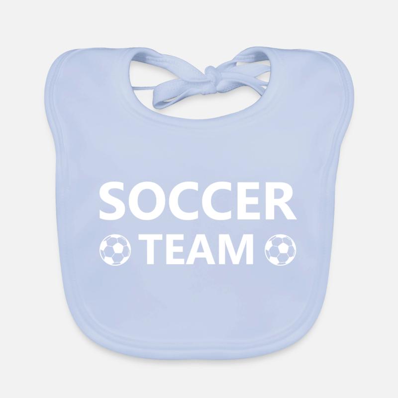 Fußball Soccer Baby Bio-Lätzchen