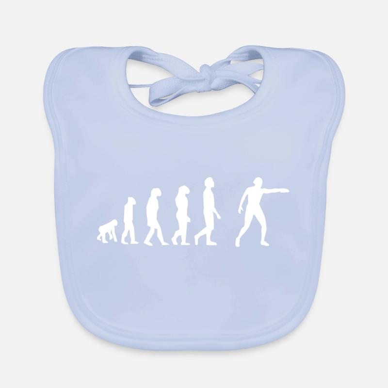 Discus Throw Evolution Organic Baby Bibs