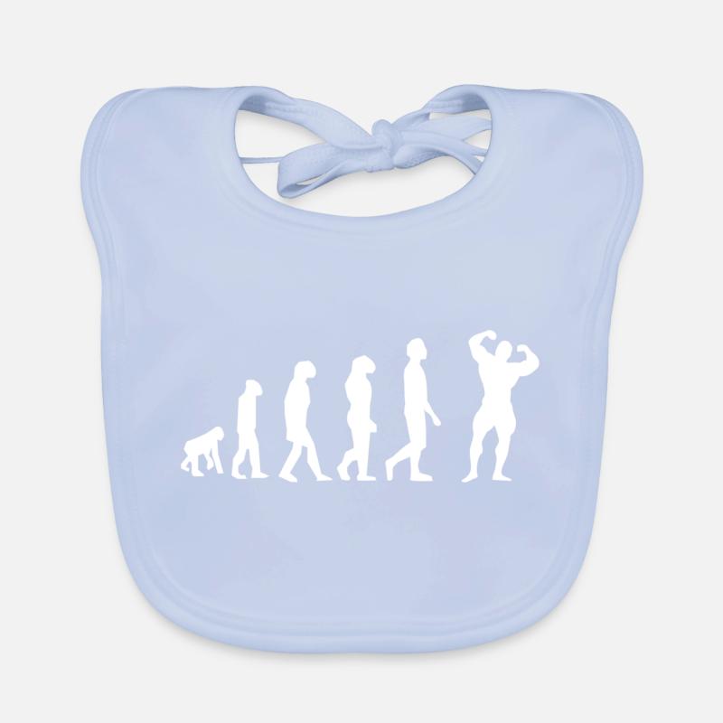 Culturisme évolution Bavoir bio Bébé