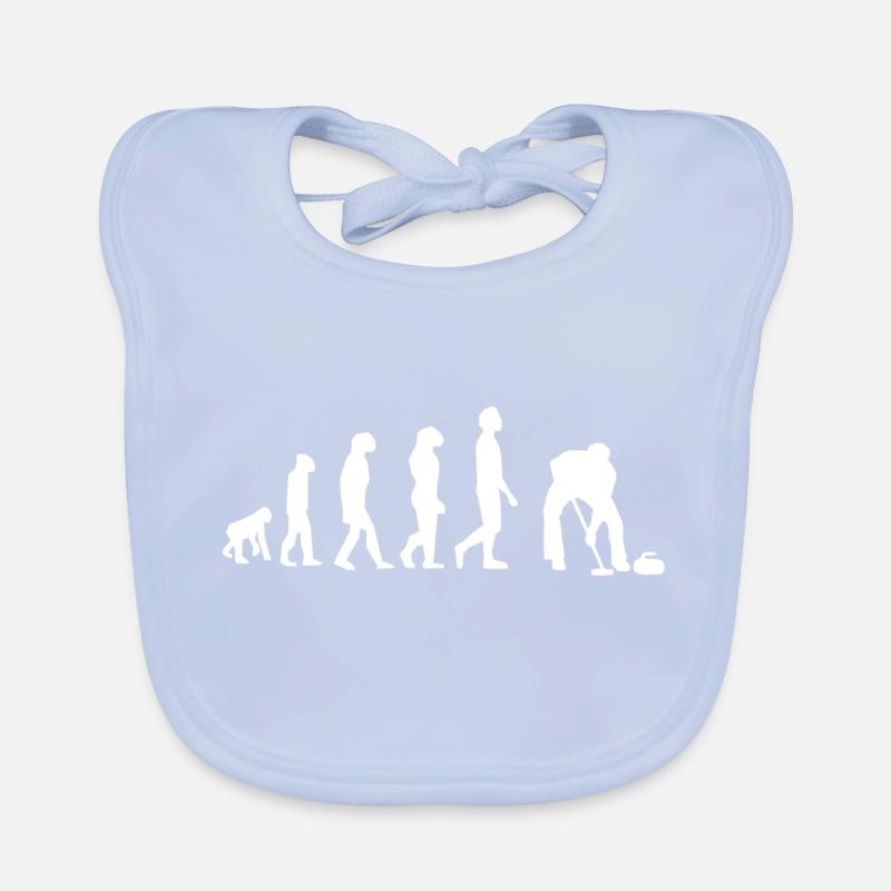 Curling evolution Bavoir bio Bébé