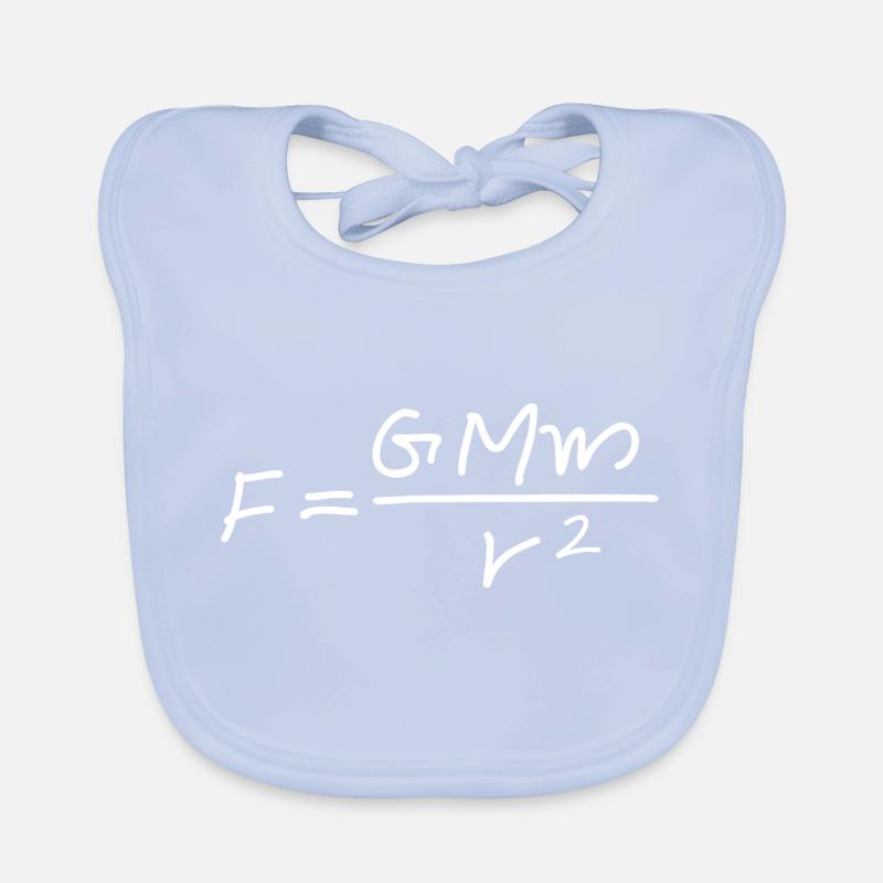 Équation de Newton Bavoir bio Bébé