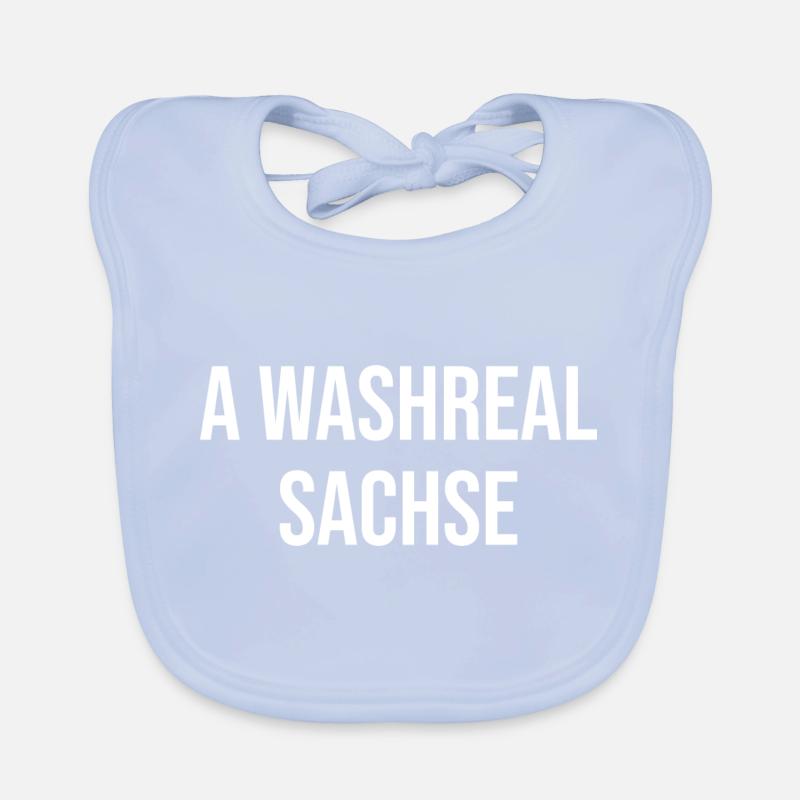 Ein Waschechter Sachse Baby Bio-Lätzchen