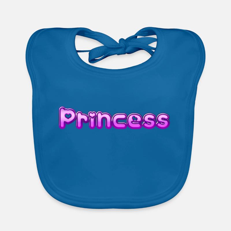 Text Princess Baby Bio-Lätzchen