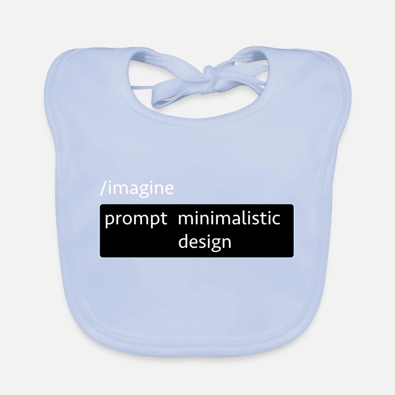 AI-Prompt Image Design Saying Computer Science AI Computer Organic Baby Bibs