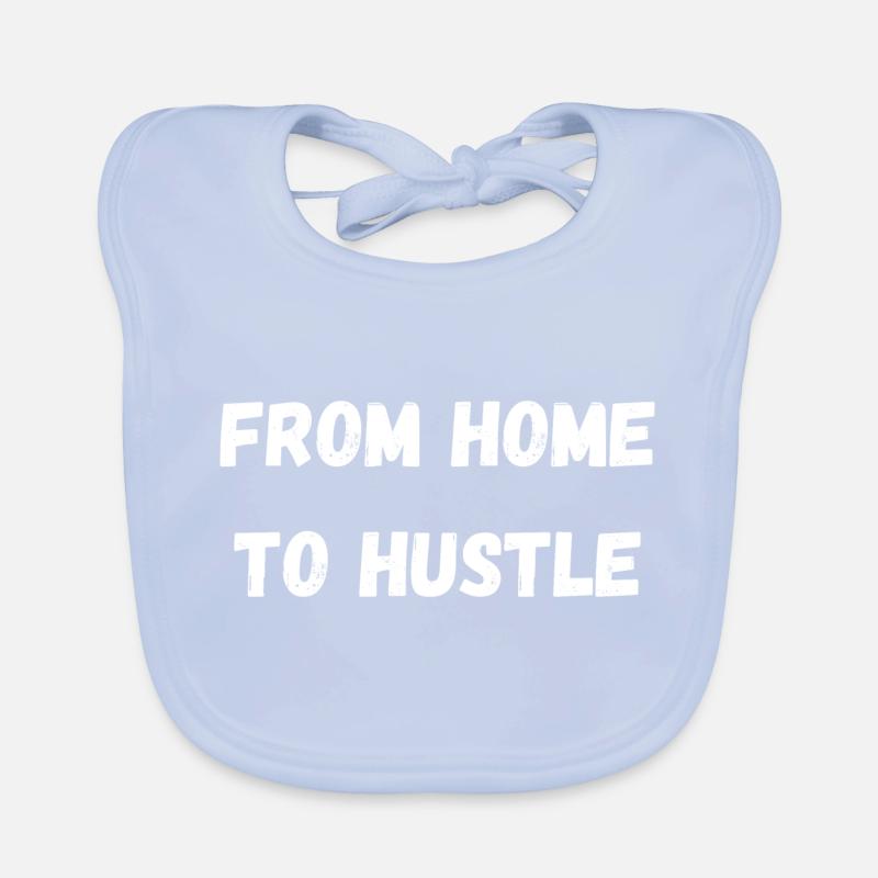 De la maison aux devoirs de cadeaux Hustle Bavoir bio Bébé