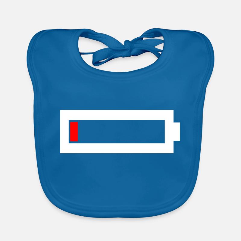 Battery empty Organic Baby Bibs