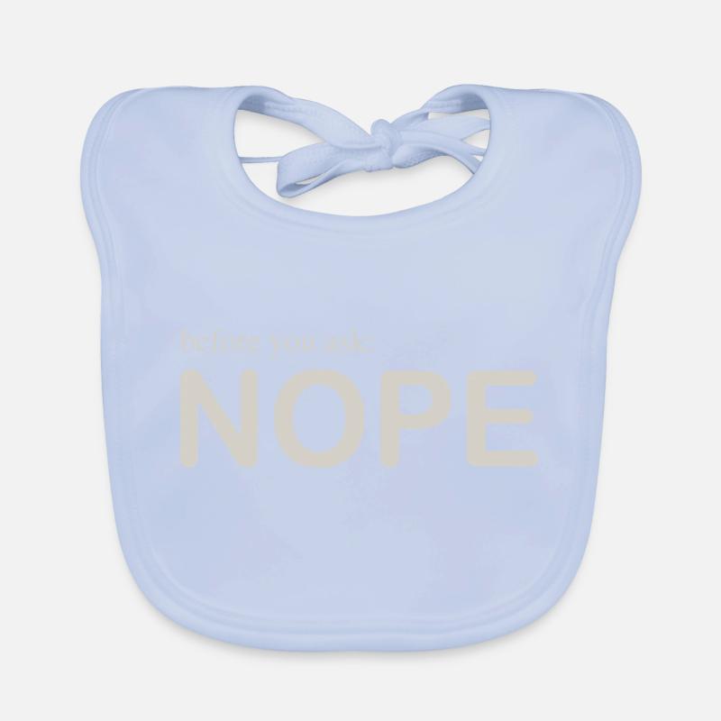 Avant de demander Bavoir bio Bébé