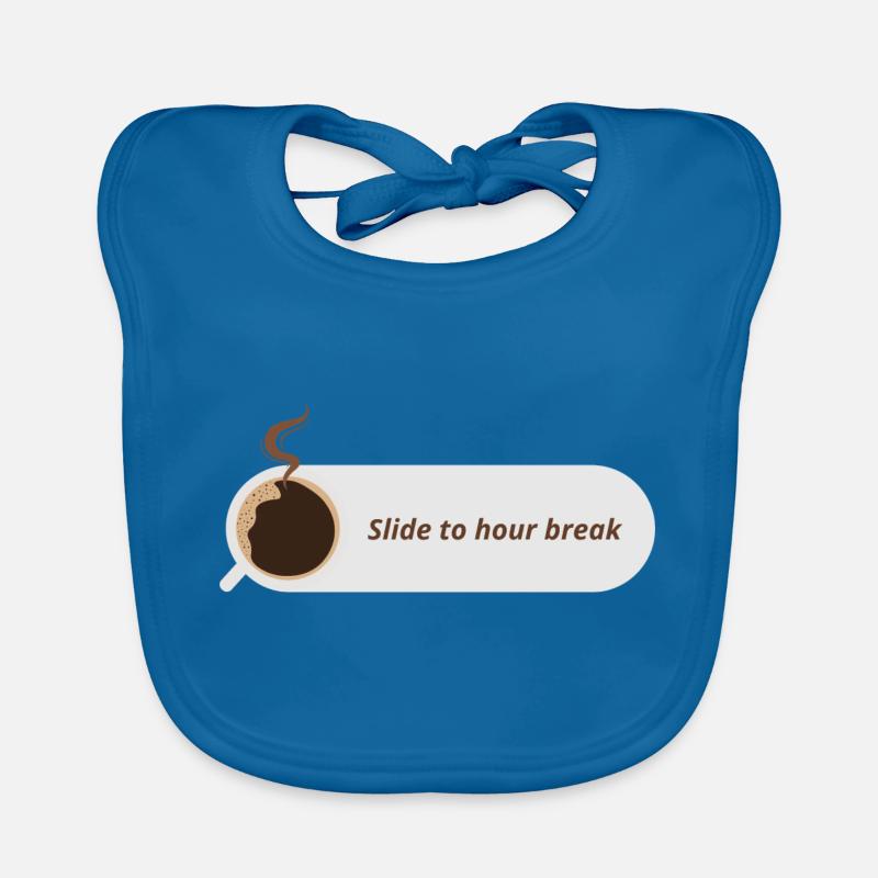 Slide to hour break Bavoir bio Bébé