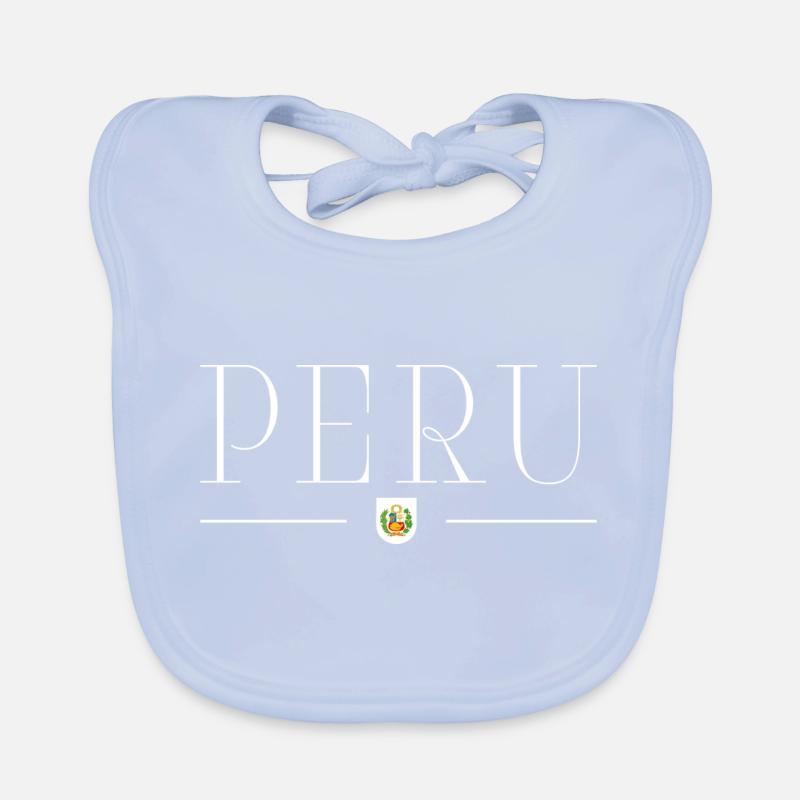 Ich liebe Peru Baby Bio-Lätzchen