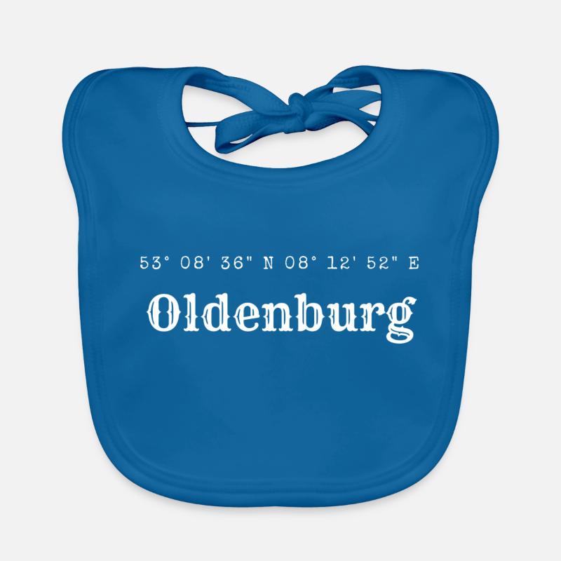 Oldenburg coordinates Organic Baby Bibs