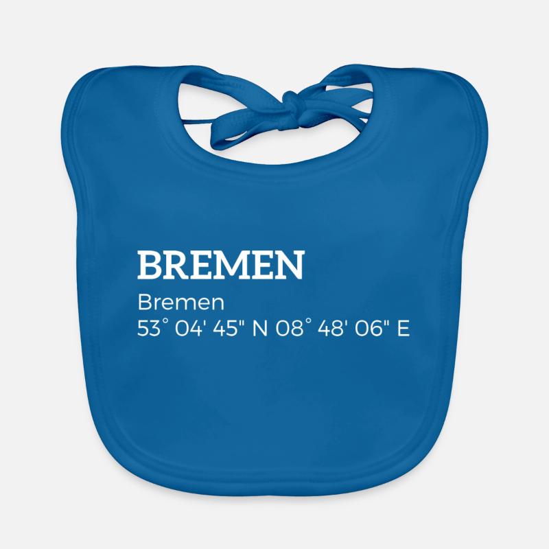 Bremen Bremen coordinates Organic Baby Bibs