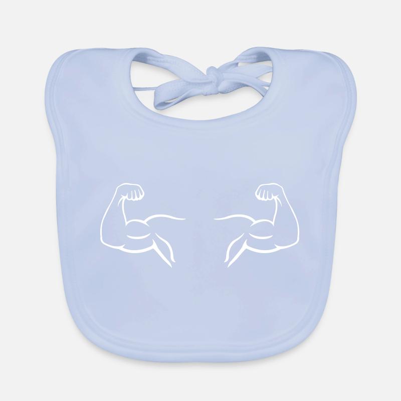 Biceps 2 Organic Baby Bibs