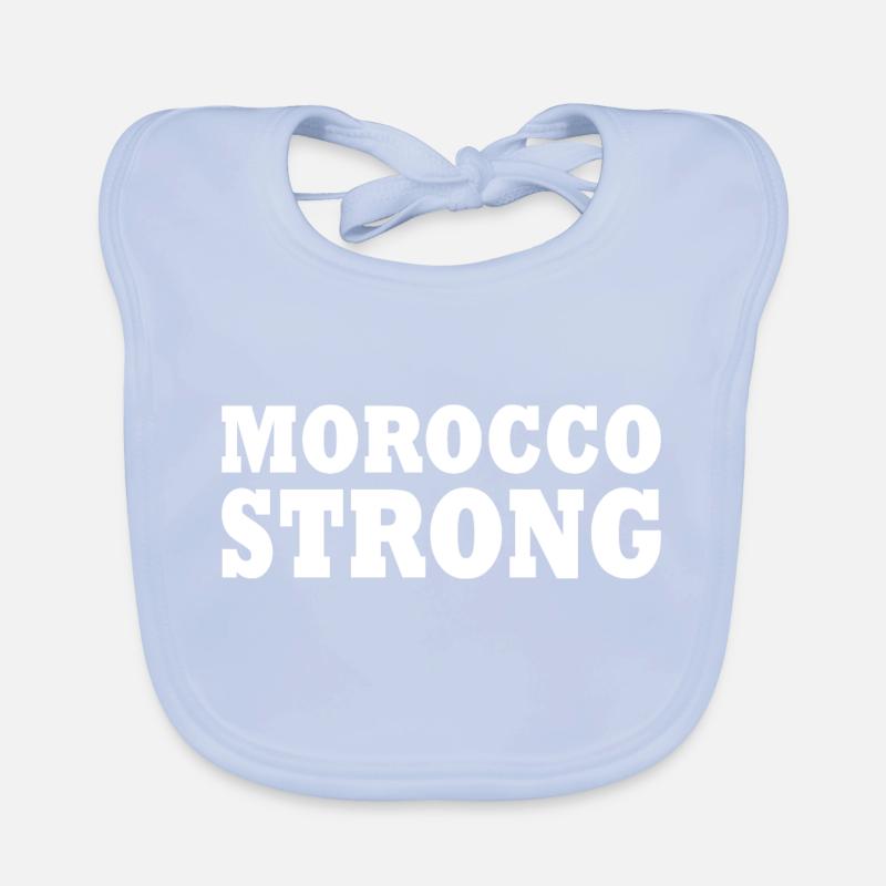Morocco strong Bavoir bio Bébé