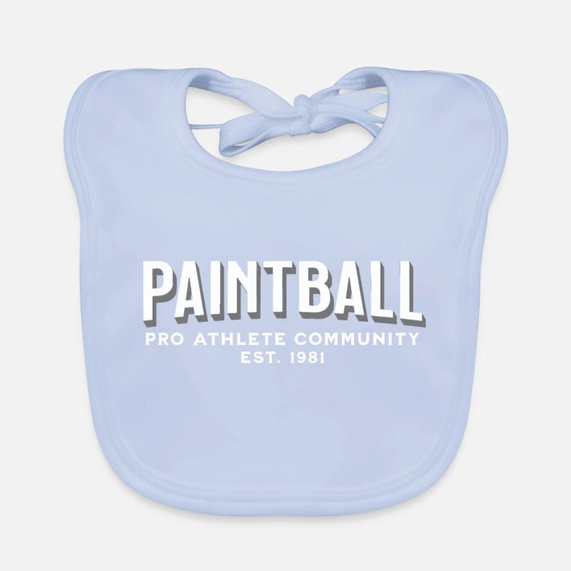 Paintbaall pro athlee community, sauber Baby Bio-Lätzchen