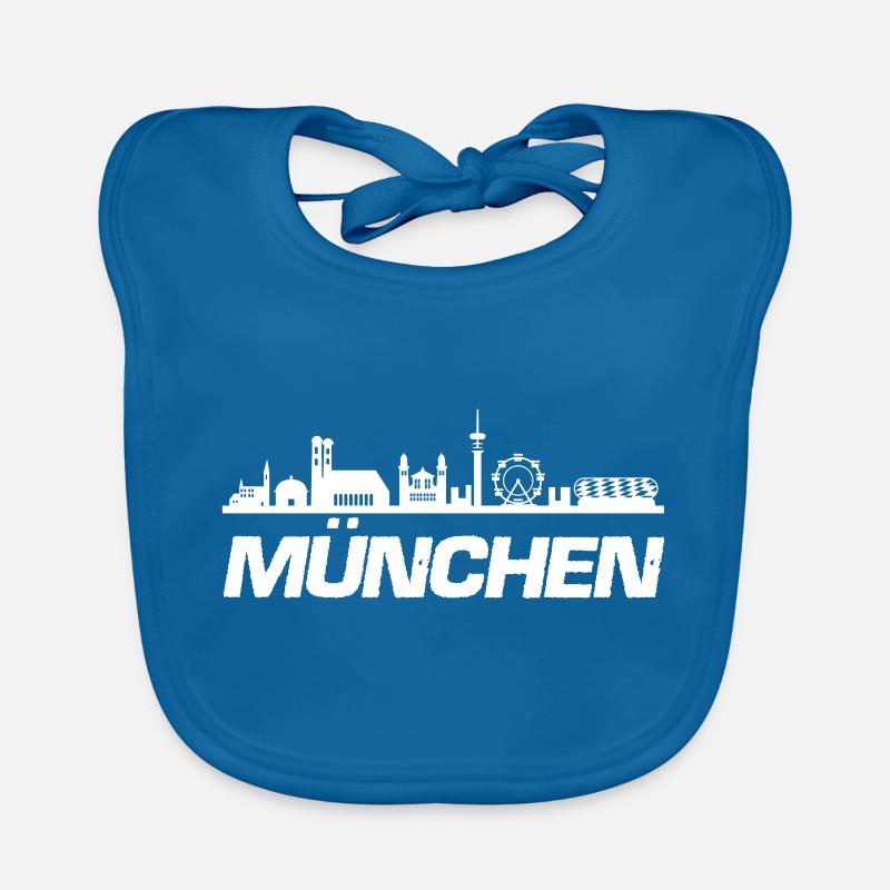 Horizon de Munich Bavoir bio Bébé