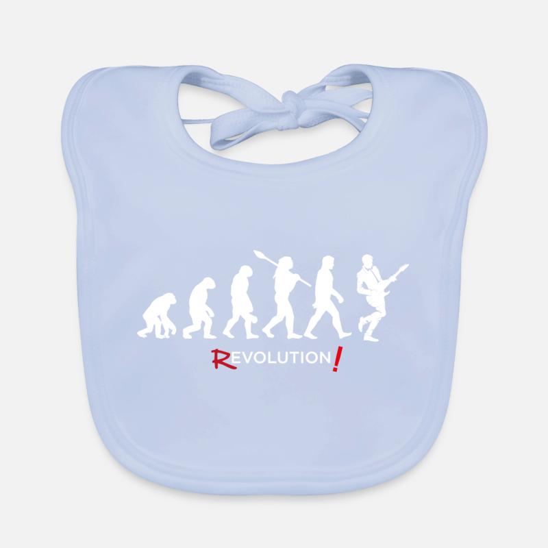 Revolution - Evolution Man Fun Twist 3 Baby Bio-Lätzchen